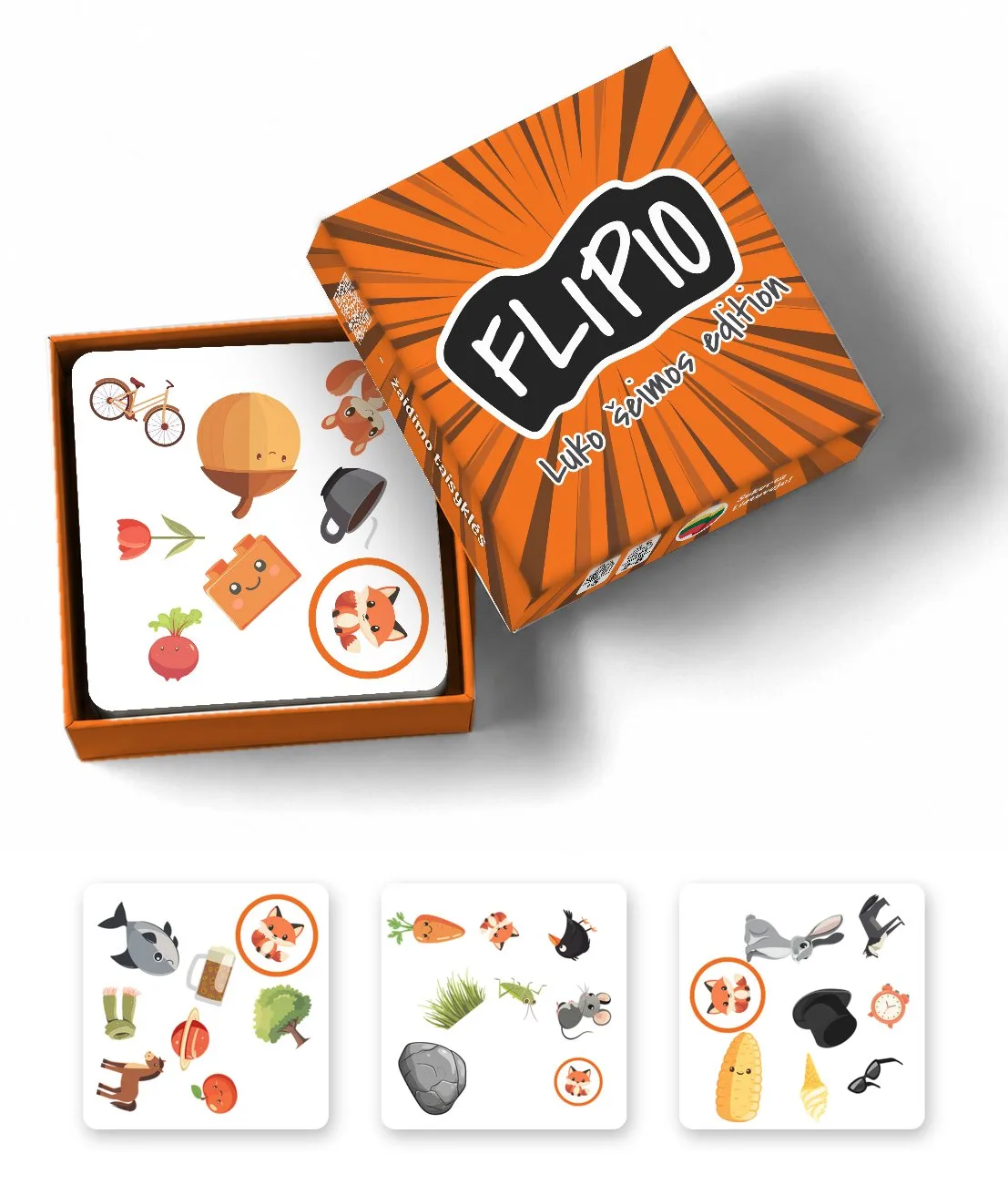 Personalizuotas žaidimas FLIPIO