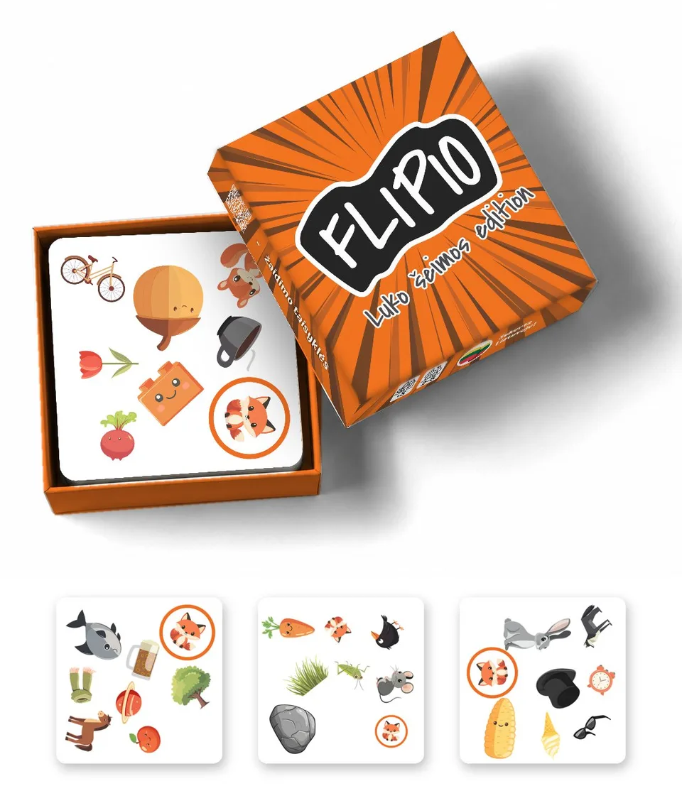 Personalizuotas žaidimas FLIPIO