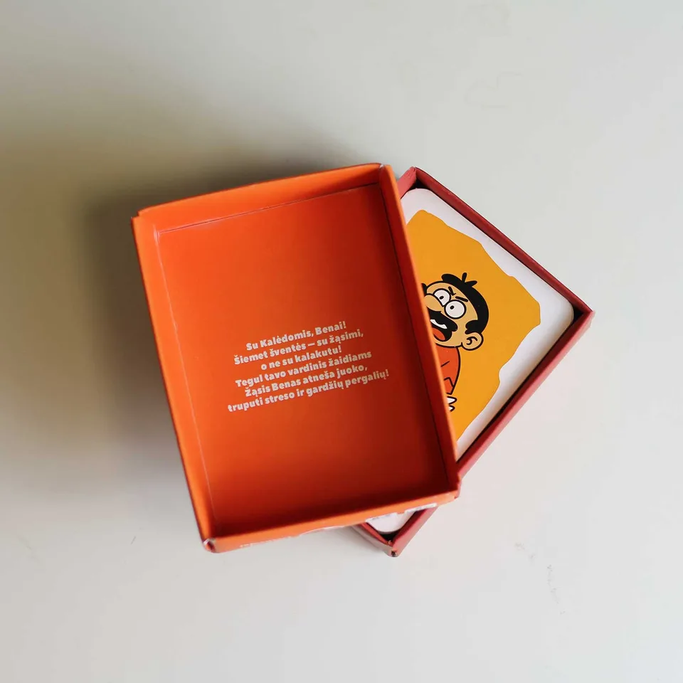Personalizuotas stalo žaidimas Crazy Baba