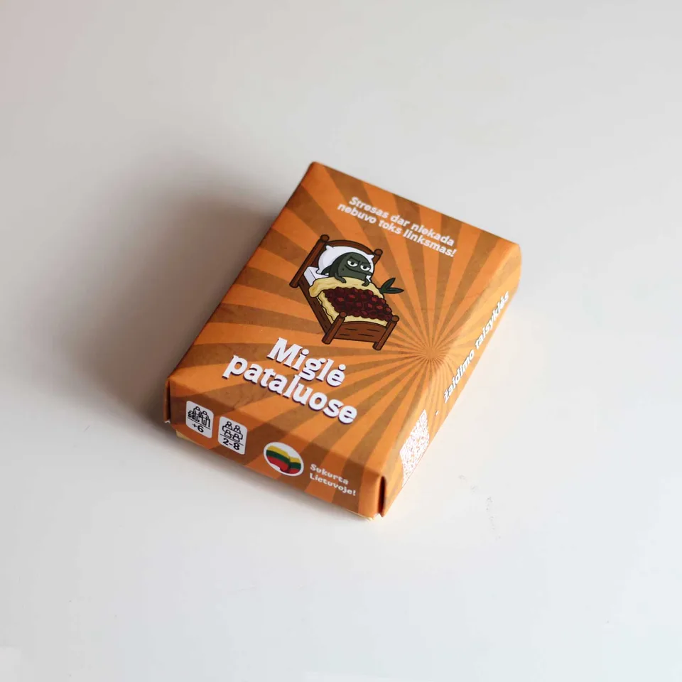 Personalizuotas stalo žaidimas Crazy Baba