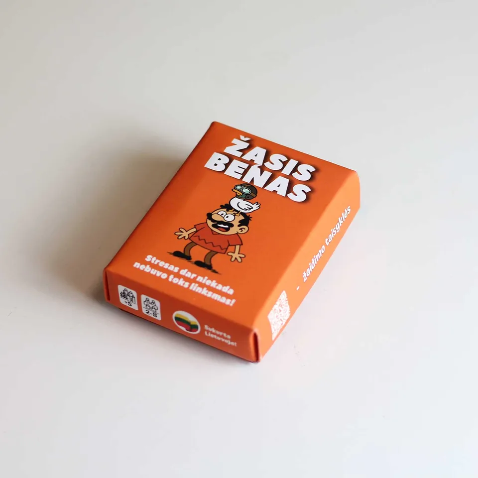 Personalizuotas stalo žaidimas Crazy Baba